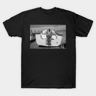 Traditional crab fishing boat on Cromer beach, Norfolk T-Shirt